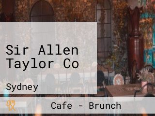 Sir Allen Taylor Co