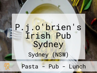 P.j.o'brien's Irish Pub Sydney