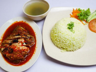 Nasi Ayam Bonda (bachang)