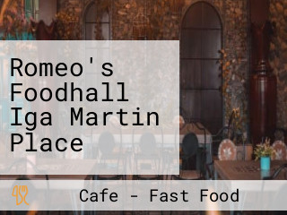 Romeo's Foodhall Iga Martin Place