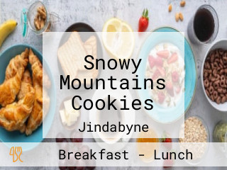 Snowy Mountains Cookies