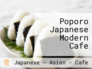 Poporo Japanese Modern Cafe