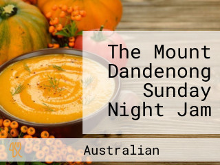 The Mount Dandenong Sunday Night Jam
