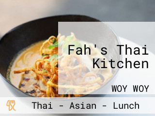 Fah's Thai Kitchen