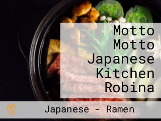 Motto Motto Japanese Kitchen Robina