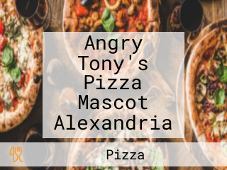 Angry Tony's Pizza Mascot Alexandria