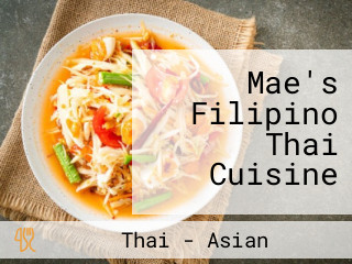 Mae's Filipino Thai Cuisine