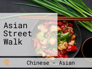 Asian Street Walk