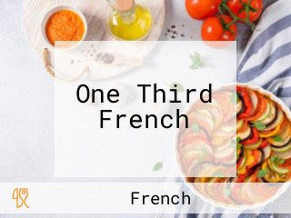 One Third French