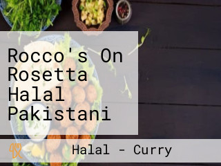 Rocco's On Rosetta Halal Pakistani Indian Halal Pizza Shop Take Away