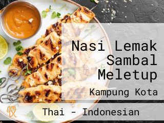 Nasi Lemak Sambal Meletup