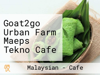 Goat2go Urban Farm Maeps Tekno Cafe