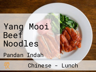 Yang Mooi Beef Noodles