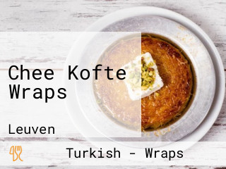 Chee Kofte Wraps