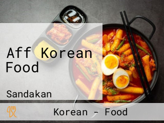 Aff Korean Food