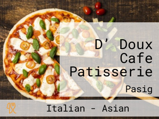 D’ Doux Cafe Patisserie
