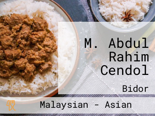 M. Abdul Rahim Cendol