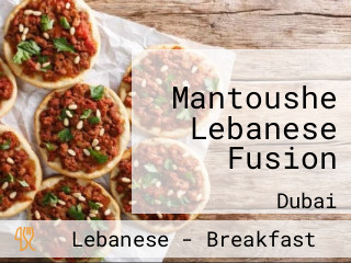 Mantoushe Lebanese Fusion