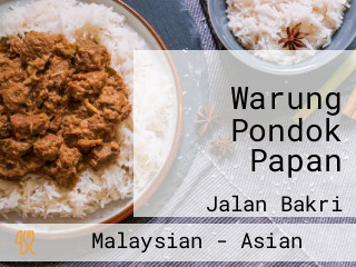 Warung Pondok Papan