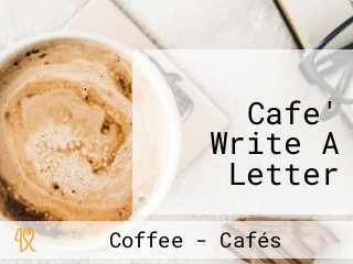 카페 편지를쓰다 Cafe' Write A Letter