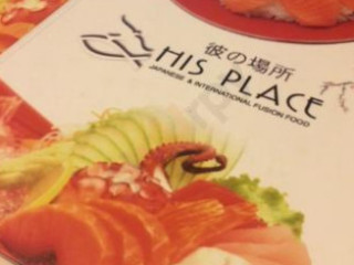 His Place Japanese International Fusion Food