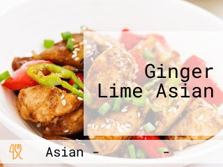 Ginger Lime Asian