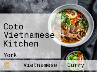 Coto Vietnamese Kitchen