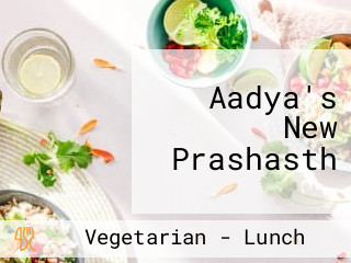 Aadya's New Prashasth