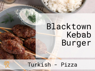 Blacktown Kebab Burger