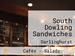 South Dowling Sandwiches