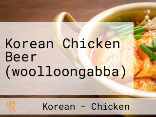 Korean Chicken Beer (woolloongabba)