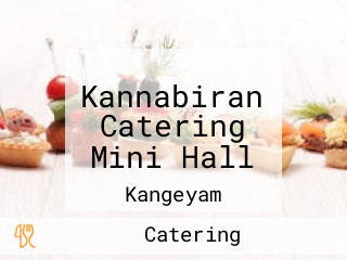 Kannabiran Catering Mini Hall