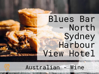 Blues Bar - North Sydney Harbour View Hotel