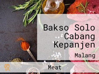 Bakso Solo Cabang Kepanjen