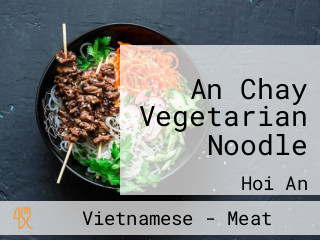 An Chay Vegetarian Noodle