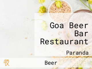 Goa Beer Bar Restaurant