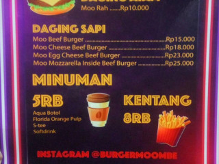 Burger Moombe Tangerang Selatan