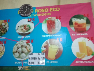 Bakso Roso Ecoo, Bukit Nusa Indah, Ciputat