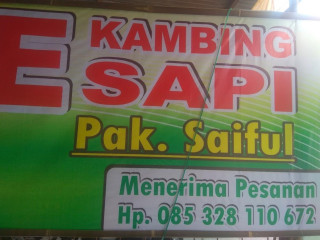 Sate Daging Sapi Pak Saiful