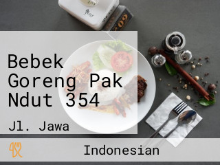 Bebek Goreng Pak Ndut 354