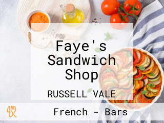 Faye's Sandwich Shop