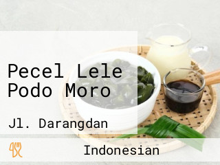 Pecel Lele Podo Moro