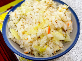 Cabbage Rice And Pork Rib Soup