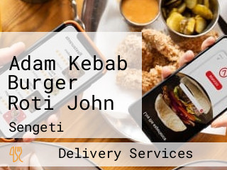 Adam Kebab Burger Roti John