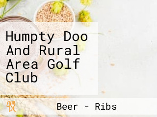Humpty Doo And Rural Area Golf Club