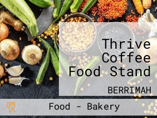 Thrive Coffee Food Stand