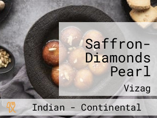 Saffron- Diamonds Pearl