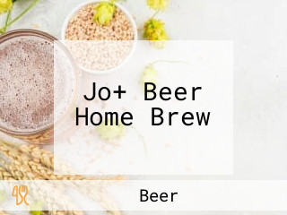 Jo+ Beer Home Brew