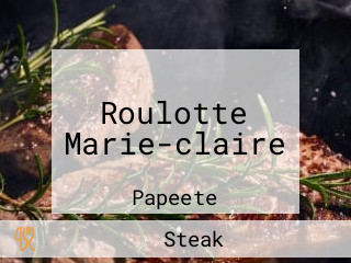 Roulotte Marie-claire