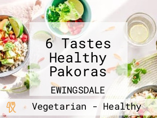 6 Tastes Healthy Pakoras